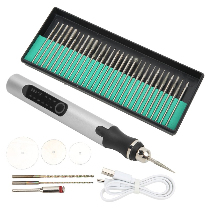 Engraving Pen Portable Wireless Charging 3 Speed DIY Drilling Cutting