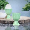 WHOLELIFEOBJECTS Soft Boiled Egg Holder | Ceramic Egg Cup Set