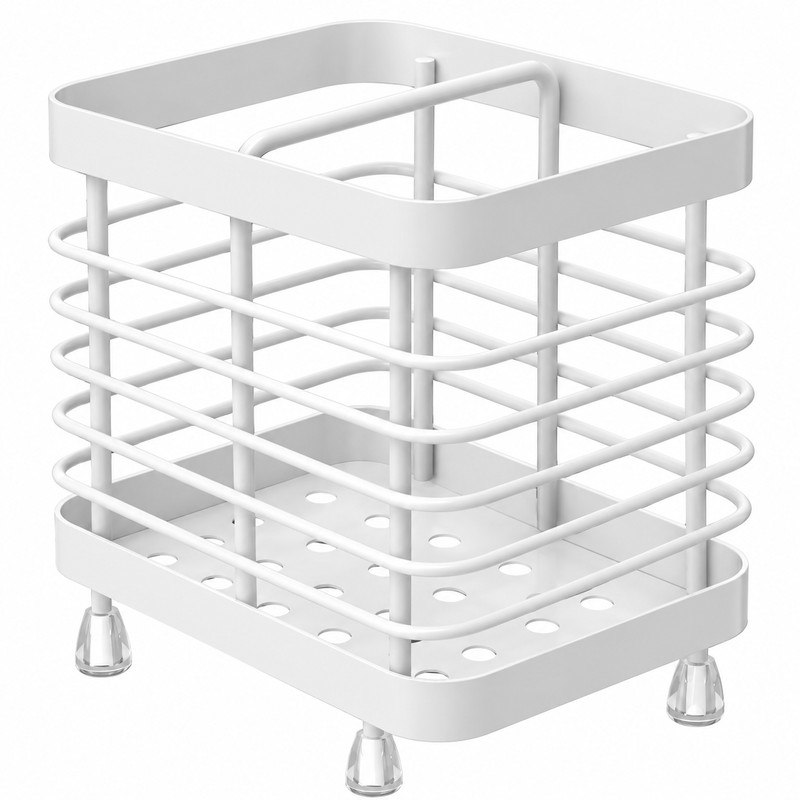 Stainless Steel Toothbrush Holder for Bathroom – 2-Slot Wall-Mounted Organizer