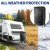 Electric Tongue Jack Cover Waterproof Electric Trailer Jack Cover Universal