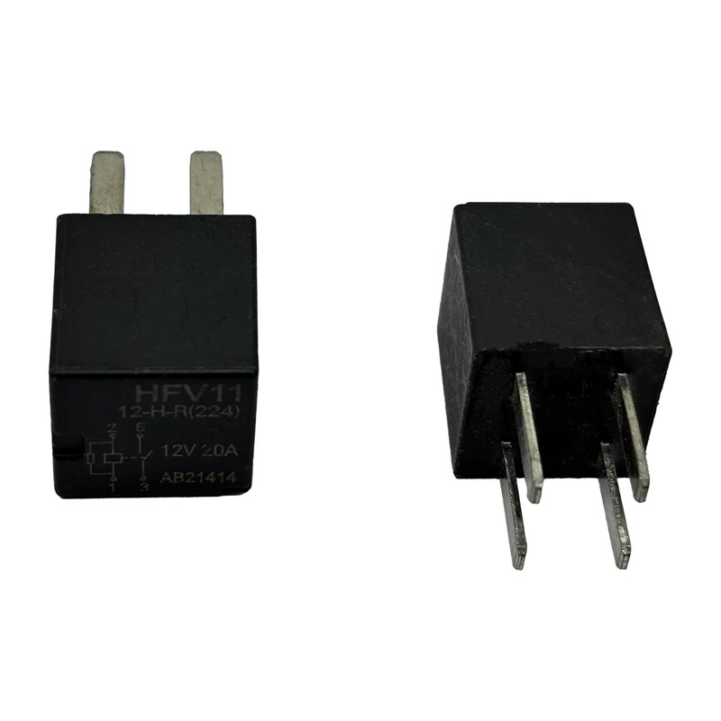 HFV11 12-H-R 20A 12VDC 4Pins Automotive Relay (2-Pack)
