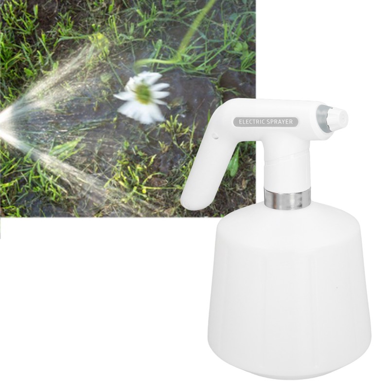 Electric Spray Bottle 2000mah USB Charging ABS and HDPE Rotating