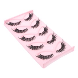 Ipetboom 5 Pairs Comfortable Fake Eyelashes for Daily Use Natural Look Strip Lashes for Makeup present for Friends and Family for Special Occasions