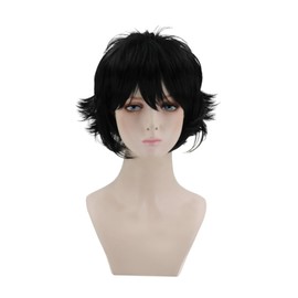 Minkissy Gorgeous Cosplay Hair Wig for Women Stylish Natural Looking Accessory for Daily Wear Parties and Costumes Comfortable and Ventilative Design Handmade Quality