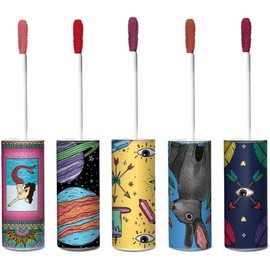 Yuya - Set especial 5 labiales YUYA (Quédate, Feliz Feliz, La Sirena, Un Besito y Mi Amor.)