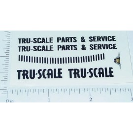 Tru Scale Parts & Service Truck Sticker Set TS-007