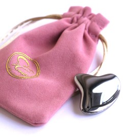 Beautéller Terahertz Cassa Plate, Terahertz Ore, Massage, Acupuncture Press, Beauty, Small Face, 1.6 inches (40 mm)