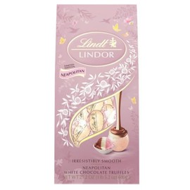 Lindt Lindor Neapolitan White Chocolate Truffles, 21.2 oz