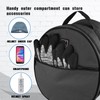 Harrison Howard Motorcycle Helmet Bag - Black - Waterproof -