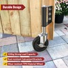 HOLKIE Heavy Duty Gate Caster, Spring Loaded Gate Wheel, Swivel