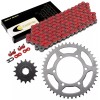 Caltric Red Drive Chain And Sprocket Kit for Yamaha R6