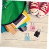 KICHOUSE 6Pcs Multi Function Locker Locks Convenient Combination Padlocks for