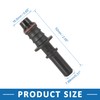 A ABSOPRO ID8 Fuel Line Hose Straight Quick Release Connector