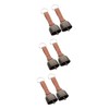 Kisangel 3sets Hanging Bear Bell Metal Camping Bell Loud for