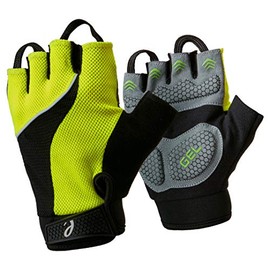 Elite Cycling Project Urban Cycling Gloves Fingerless Bike Gloves with 7mm Thick Gel Pads and Easy Off Finger Pulls (HiVis, Large)
