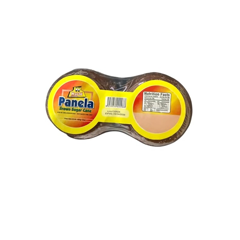 Panela Colombiana Fraccionada Brown Sugar Cane Mayte (4 Pack (4