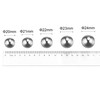 sourcing map 2pcs 24mm 201 Stainless Steel Bearing Balls G200