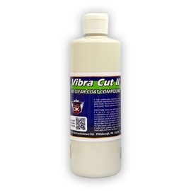 Detail King Vibra Cut II Heavy Cut Car Compound - Car Buffer, Car Scratch Remover - Body Shop Safe - 16 Oz