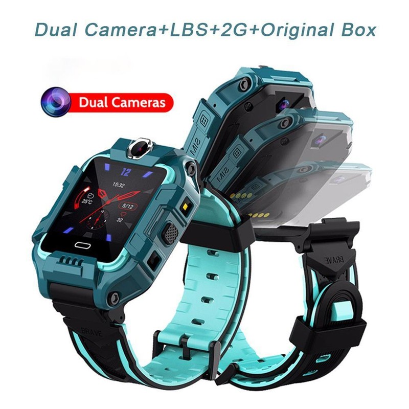 Kids Waterproof Smart Phone Watch Two Way Call SOS Camera