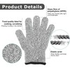 JDCMEI 2 Pairs of Cut Protection Gloves, Carving Gloves for