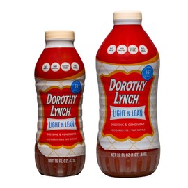 Dorothy Lynch Light & Lean Salad Dressing | Sweet & Spicy | Thick & Creamy | Salads, Dips, Sauces, & Marinades | French Style Condiment | Tangy | Gluten Free | No Trans Fat | USA Made | Combo Pack | 16 oz and 32 oz