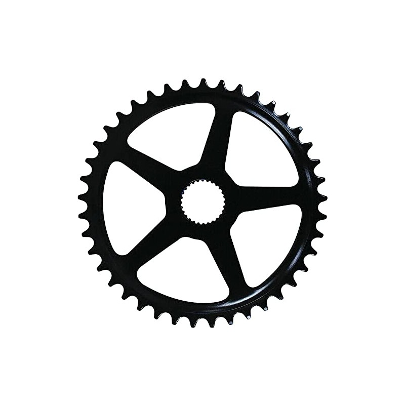 Esjot Unisex - Adult Chainring 03370988 Chainring, Black, 41 Teeth
