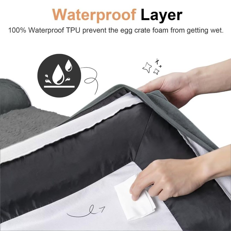 Large Dog Bed Orthopedic Washable: Beds Bolster XL Bed Big