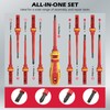 1000V Insulated Electrician Screwdriver Set - 13-Piece Professional Electrical Screwdriver