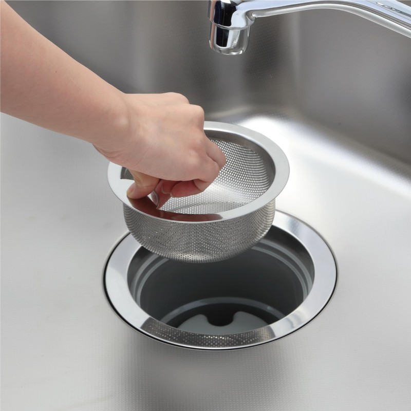 Belca SP-241E Stainless Steel Drain Plate for Sinks, Semicircular Type,