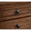 Goo-Ki 6 Pack Matte Black Cabinet Knobs Zinc Alloy Drawer