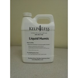 Kelp4Less.com Organic Humic Acid 1 Quart 12%Concentrate Leonardite Potassium Humic Plant Food