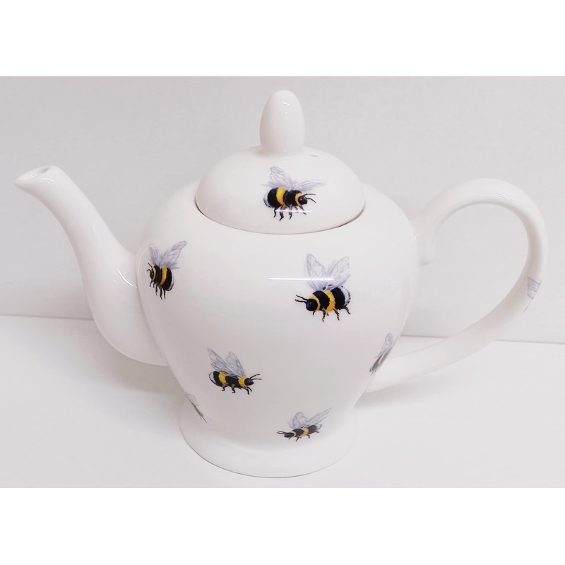 Rainbow Decors Bees Teapot Fine Bone China Bumblebee Small Tea