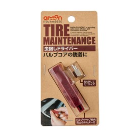 Amon 8830 Mushimawashi Screwdriver (Short) w/ Removable Valve Cap Holder