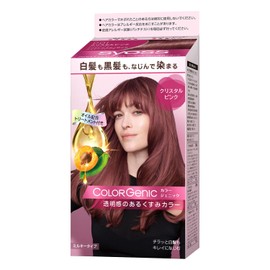 Syoss COLORGenic Milky Hair Color, P01 Crystal Pink, Salon Quality at Home for Hair With a Touch of Gray, 1.8 oz (50 g) + 3.4 fl oz (100 ml), 1 Set