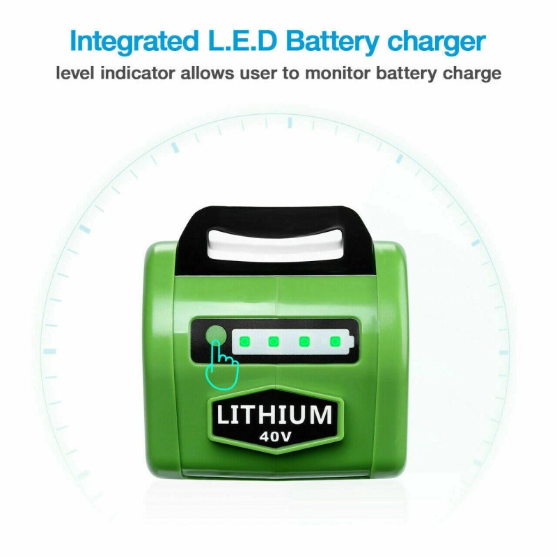 For GreenWorks 40V 6.0Ah 29472 40Volt Lithium Battery G-MAX Battery