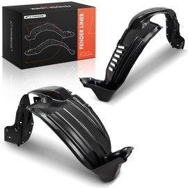 A-Premium Pair Front Inner Fenders Liner Splash Shield Set - Compatible with Toyota Tacoma 2005-2011, RWD Only - Factory Fresh (HDPE), Not Refurbished or Recycled