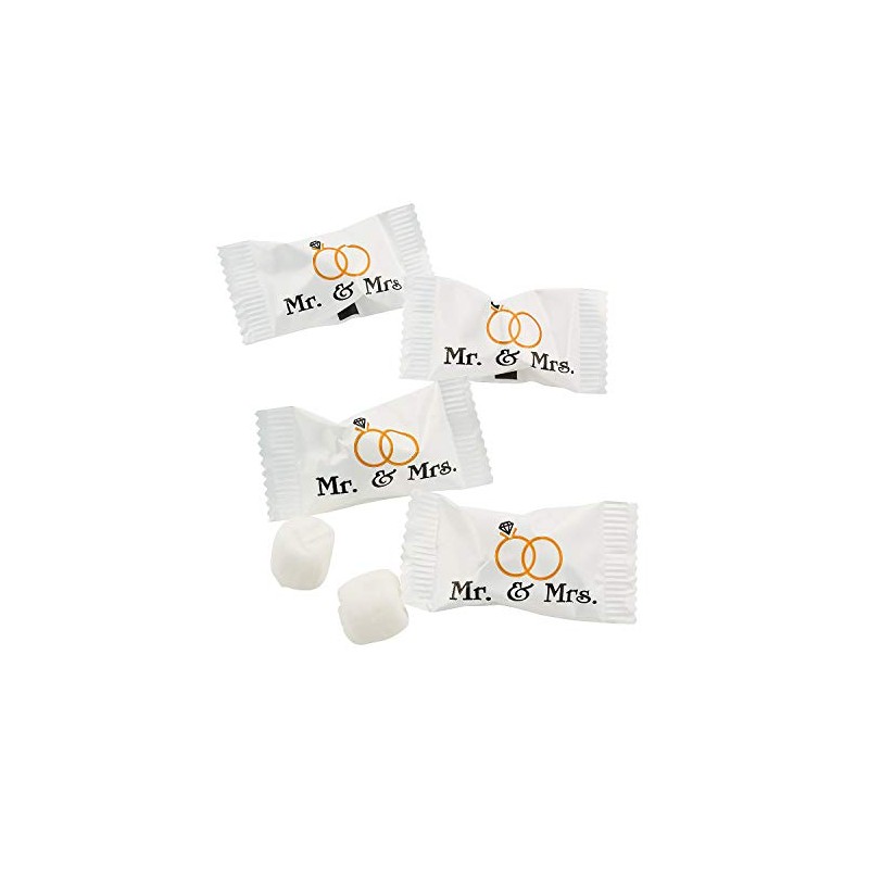 Fun Express 14 oz. Mr. & Mrs. Wedding Classic White