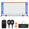 Hotnueout 5FT Small Mini Pickleball Net Set - Quick Setup