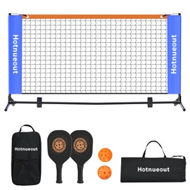 Hotnueout 5FT Small Mini Pickleball Net Set - Quick Setup Indoor/Outdoor Portable Practice Net, Net Small Equipment Training Net