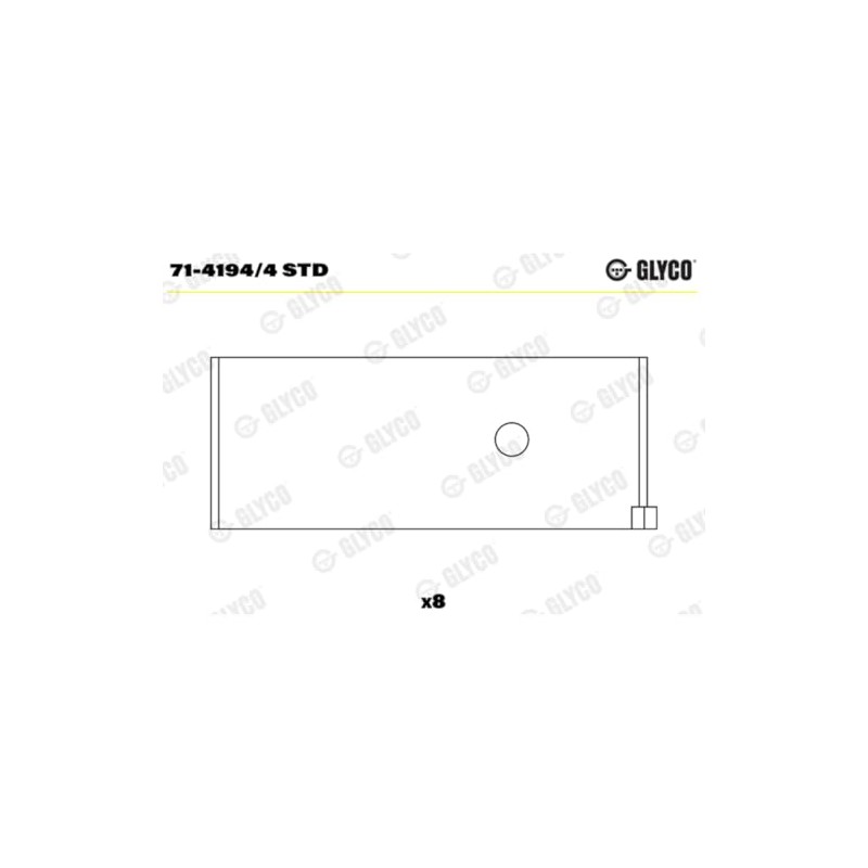 Glyco 71-4194/4 STD Big End Bearings