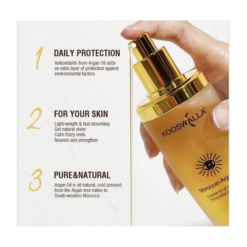 Pure Kooswalla Pure Marrocan Argan Oil 100 ml