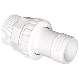 Hayward SP1493 1-1/2-Inch MIP White ABS Quick Disconnect Econo Union with 1-1/2-Inch Hose Barb