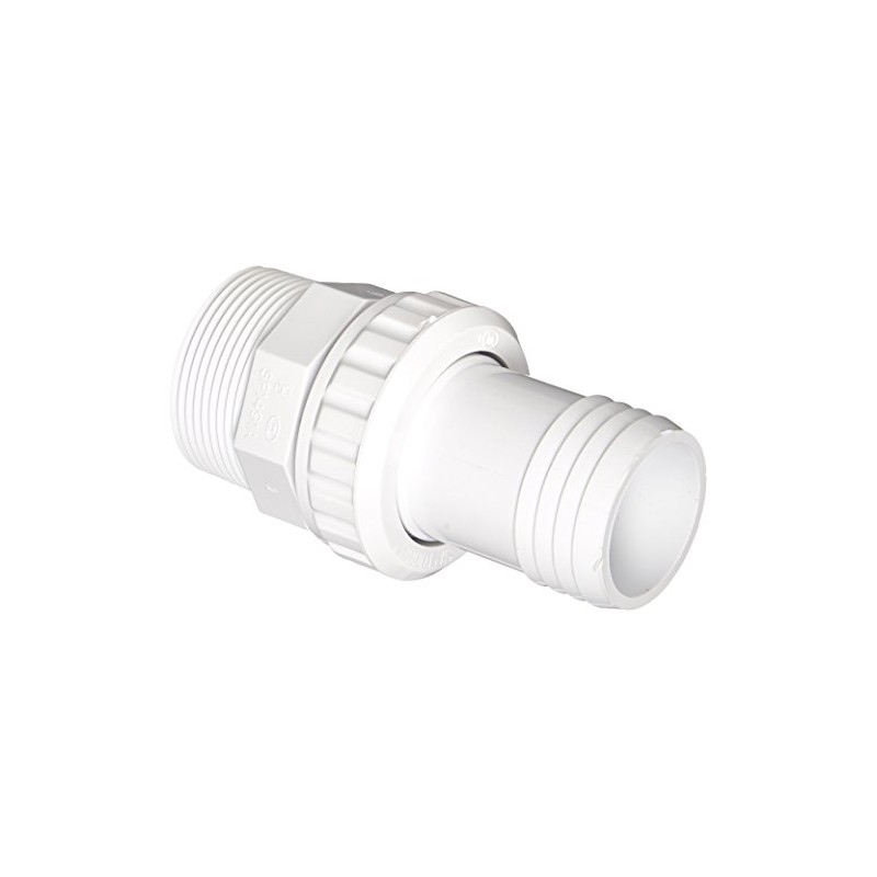 Hayward SP1493 1-1/2-Inch MIP White ABS Quick Disconnect Econo Union