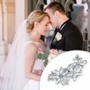 2 Pieces Rhinestone Hair Clips for Women | Wedding Hair
