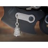 Guardian Bell BIG FOOT/Sasquatch YETI Good Luck Charm Biker Motorcycle