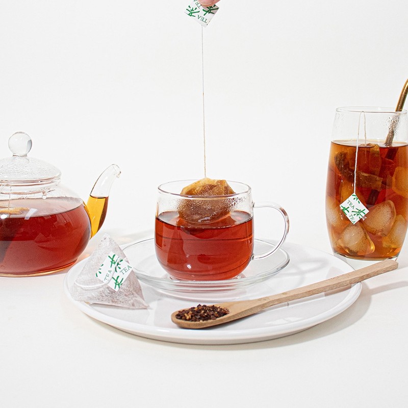 Roasted burdock tea bags, 50 pieces, biodegradable tea bags (PLA)