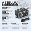 AGFRC 34KG Waterproof Low-Profile RC-Steering-Servo - 16.8V Direct Power High