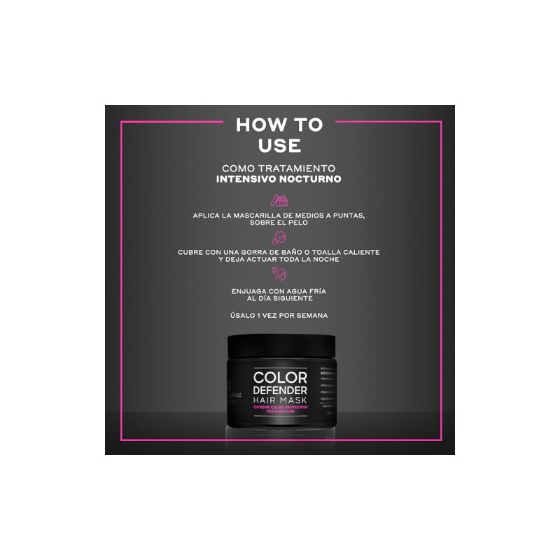 MARTHA DEBAYLE Mascarilla COLOR DEFENDER. Proteccin extrema para cabello teido.