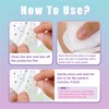 Pack of 8 Glitter Freckles, Face Tattoos for Women and