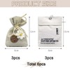 Muufuuser Home Refillable Fragrance Sachets 6-Pack, Lavender & Freesia Corn